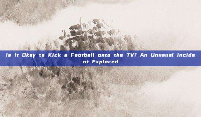 Is It Okay to Kick a Football onto the TV? An Unusual Incident Explored