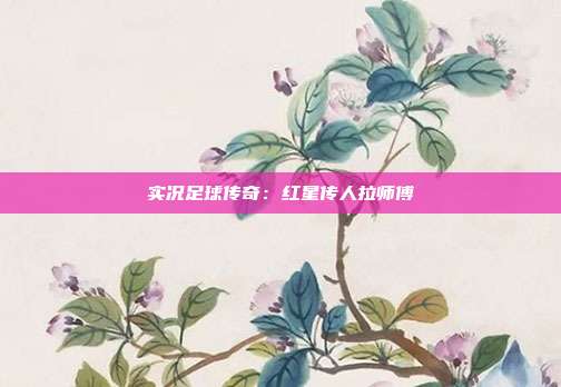 实况足球传奇：红星传人拉师傅