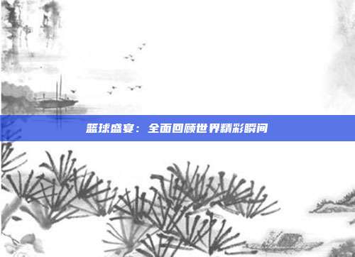 篮球盛宴：全面回顾世界精彩瞬间