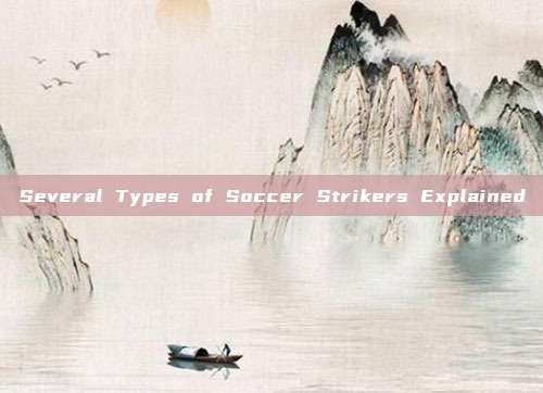 Several Types of Soccer Strikers Explained