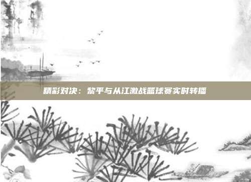 精彩对决：黎平与从江激战篮球赛实时转播