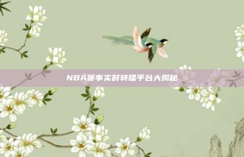 NBA赛事实时转播平台大揭秘