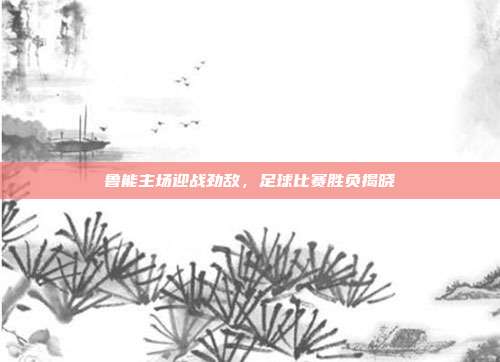 鲁能主场迎战劲敌，足球比赛胜负揭晓