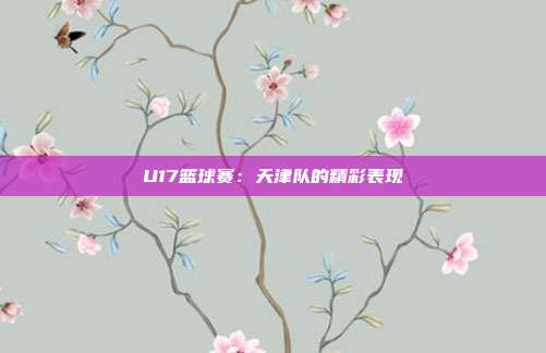 U17篮球赛：天津队的精彩表现