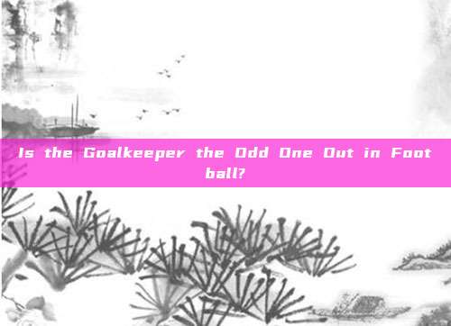 Is the Goalkeeper the Odd One Out in Football?