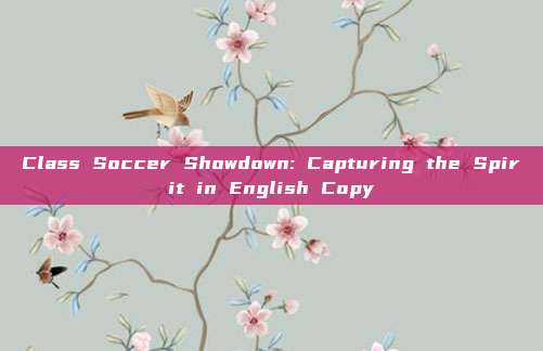 Class Soccer Showdown: Capturing the Spirit in English Copy