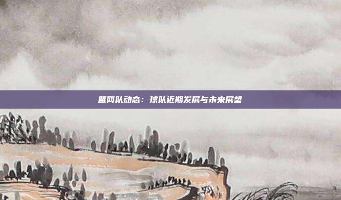 篮网队动态：球队近期发展与未来展望