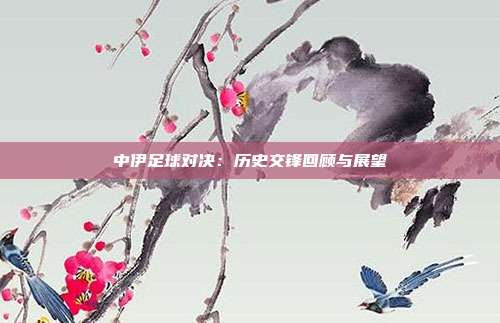 中伊足球对决：历史交锋回顾与展望