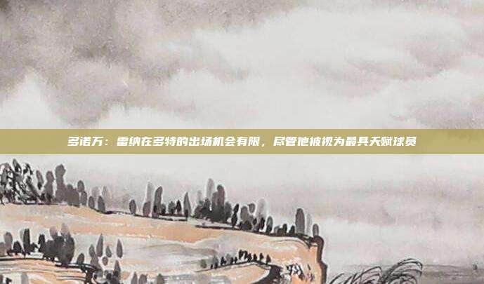 多诺万：雷纳在多特的出场机会有限，尽管他被视为最具天赋球员