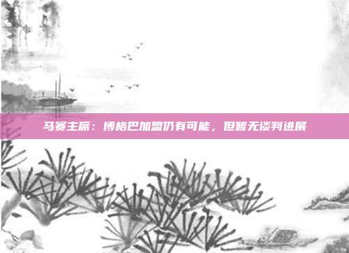 马赛主席：博格巴加盟仍有可能，但暂无谈判进展