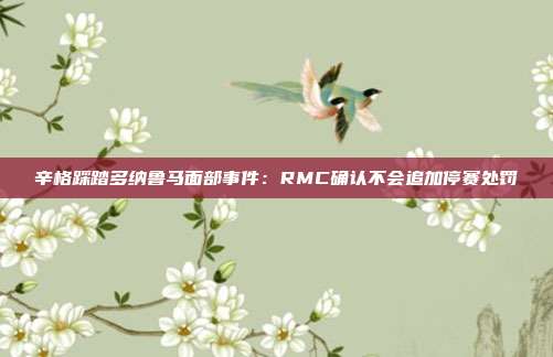 辛格踩踏多纳鲁马面部事件：RMC确认不会追加停赛处罚