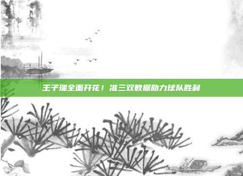 王子瑞全面开花！准三双数据助力球队胜利