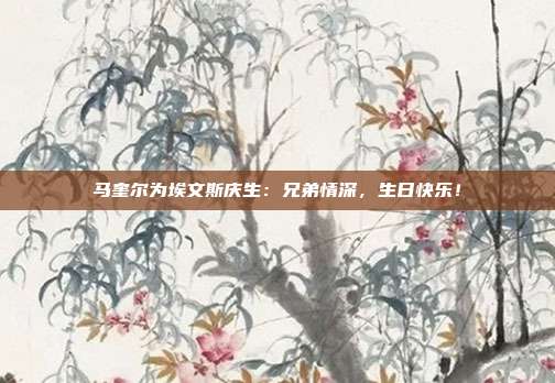 马奎尔为埃文斯庆生：兄弟情深，生日快乐！